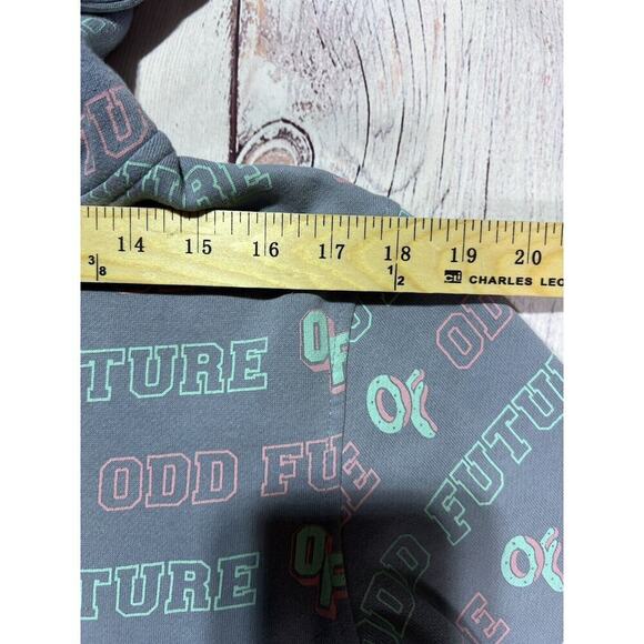 Odd Future Ofwgkta All Over Print Tyler The Creator Hoodie Sweater Mens Sz Small - Picture 8 of 10